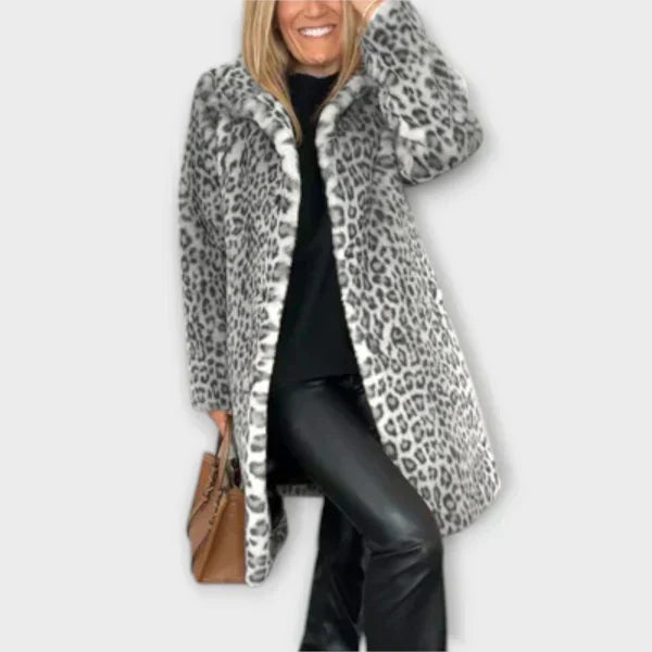 Manteau "Mathilda" – Imprimé léopard
