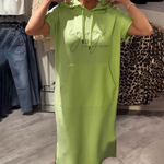 Robe sweat à capuche "Inge" – Casual