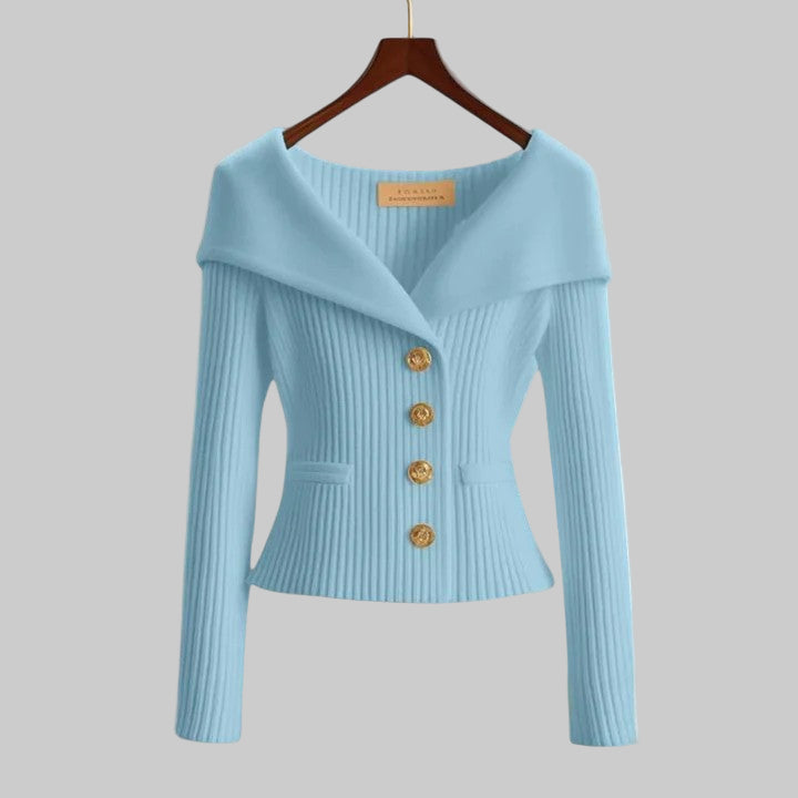 Vest "Leni" – Elegant Gebreid