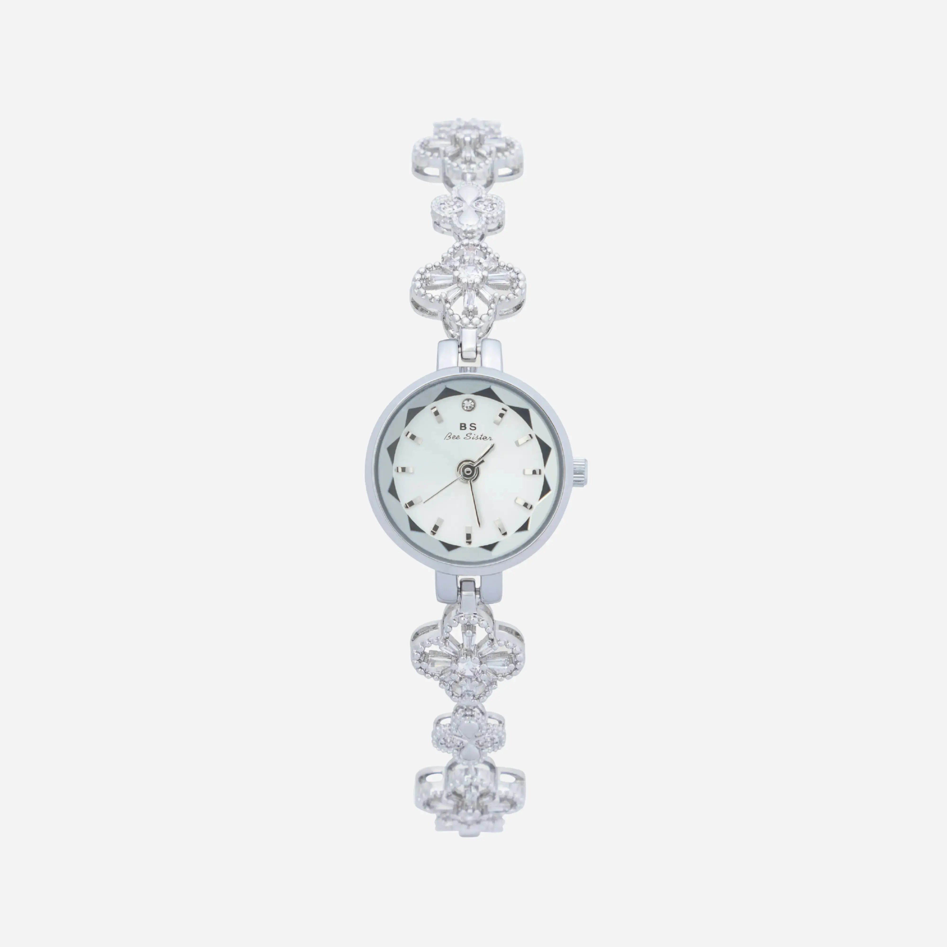 Montre bijou – Détails ronds or ou argent