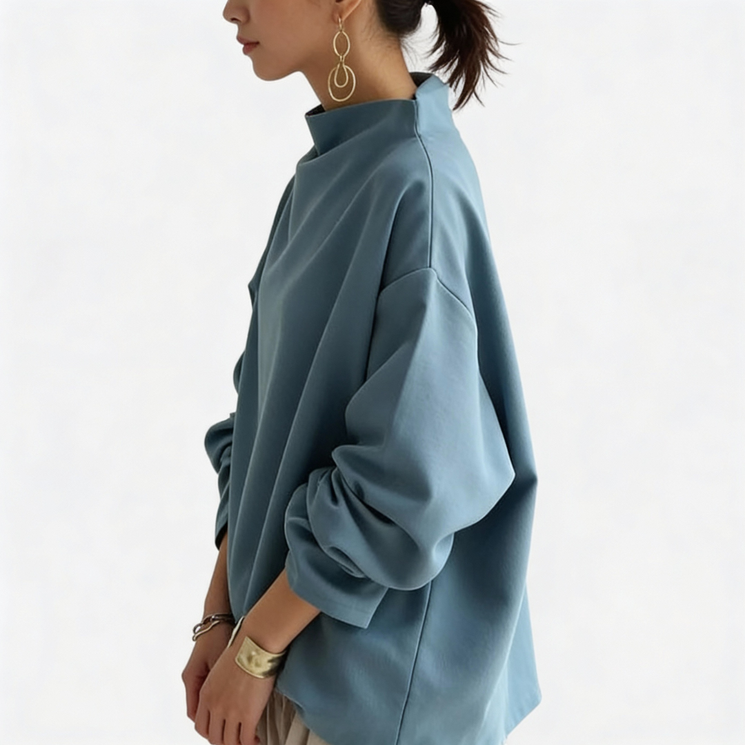 Trui met Hoge Hals "Leni" – Total Comfort