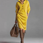 Robe en Maille "Hanna" – Chaude & Élégante