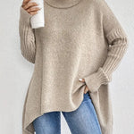 Pull Long "Lotte" – Col Montant
