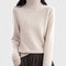 Pull à Col Roulé "Sapphire" – Uni