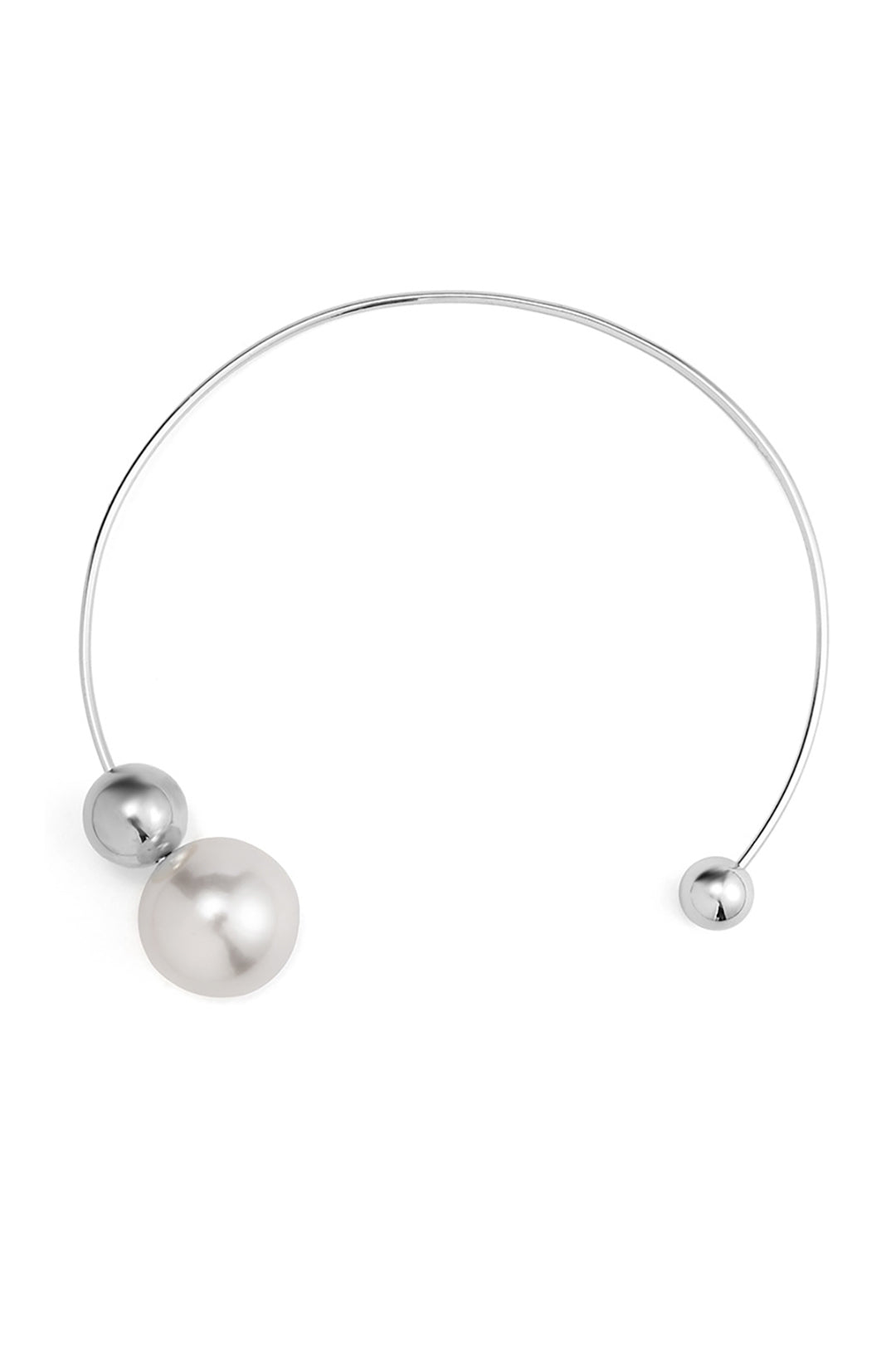 Collier – Perles métalliques