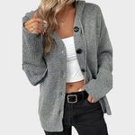 Cardigan "Merle" – Zacht Gebreid met Kap