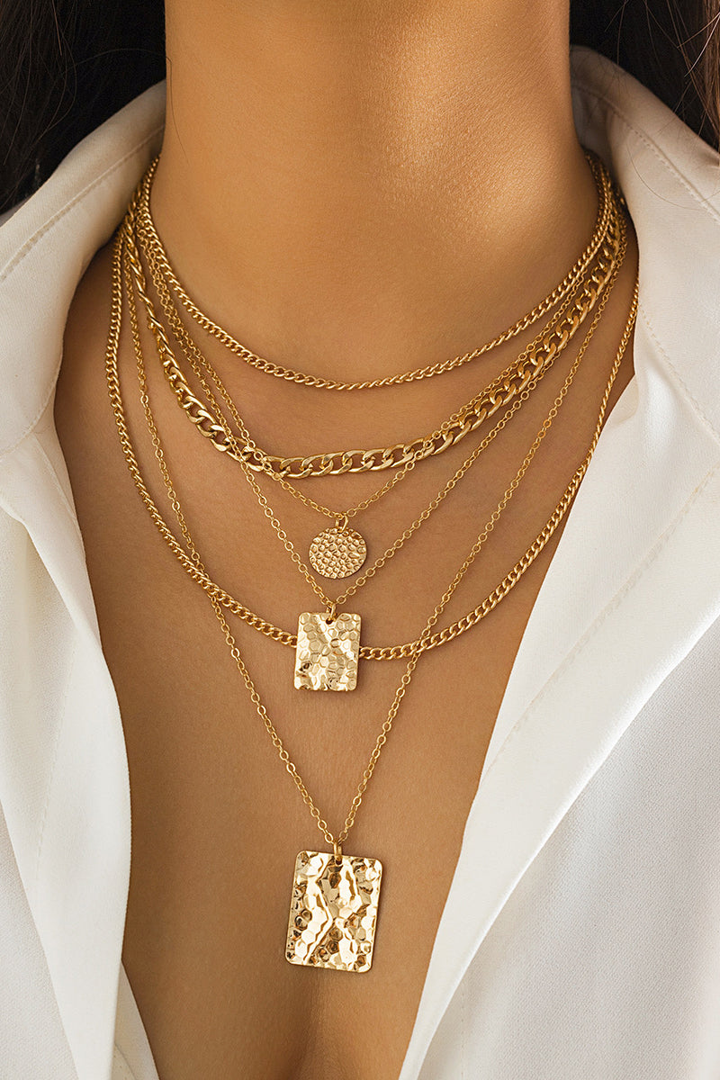 Collier – Pendentif géométrique