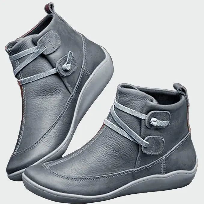Chaussures confort – Cuir doux à bride