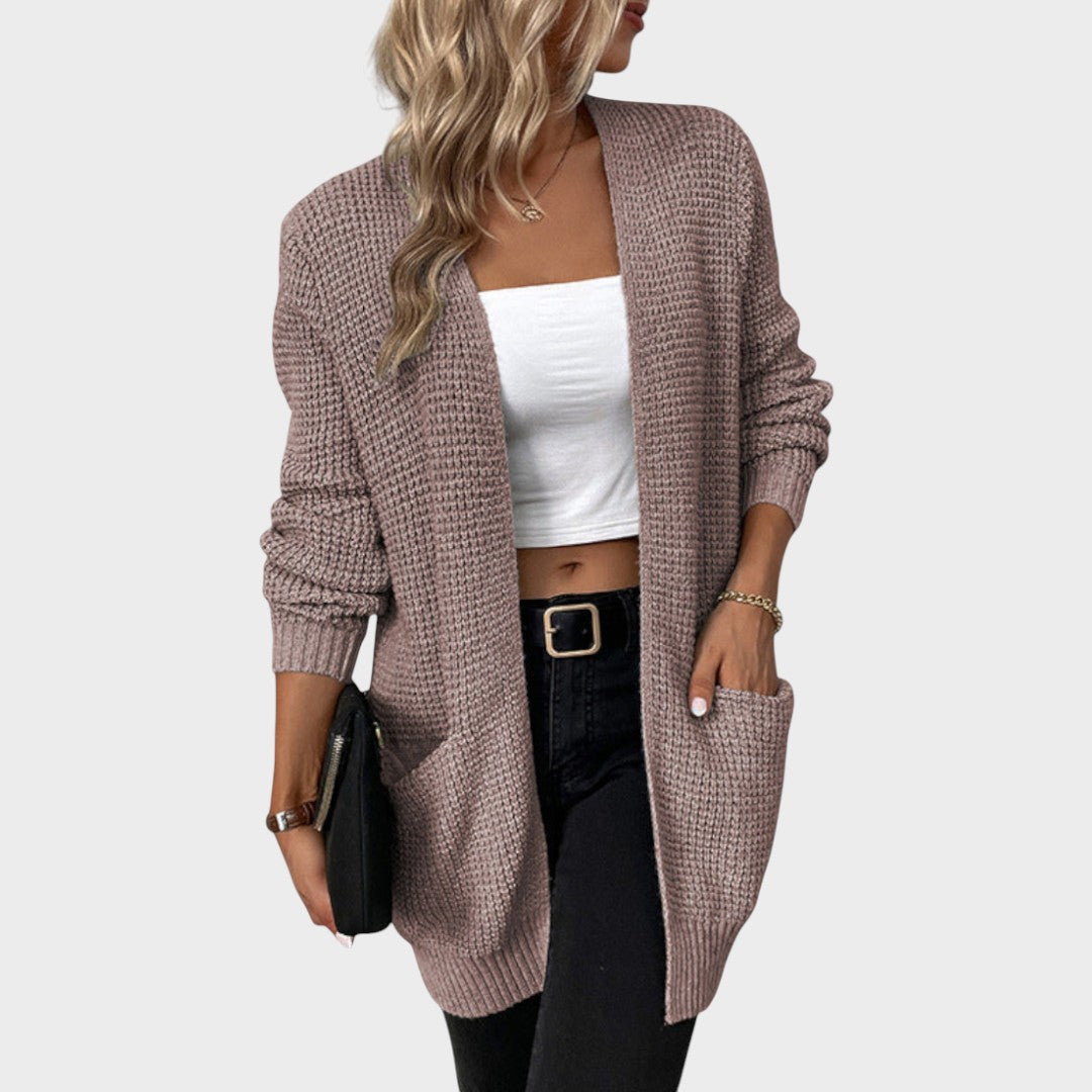 Cardigan "Anneliese" – Kasjmiermix Klassiek