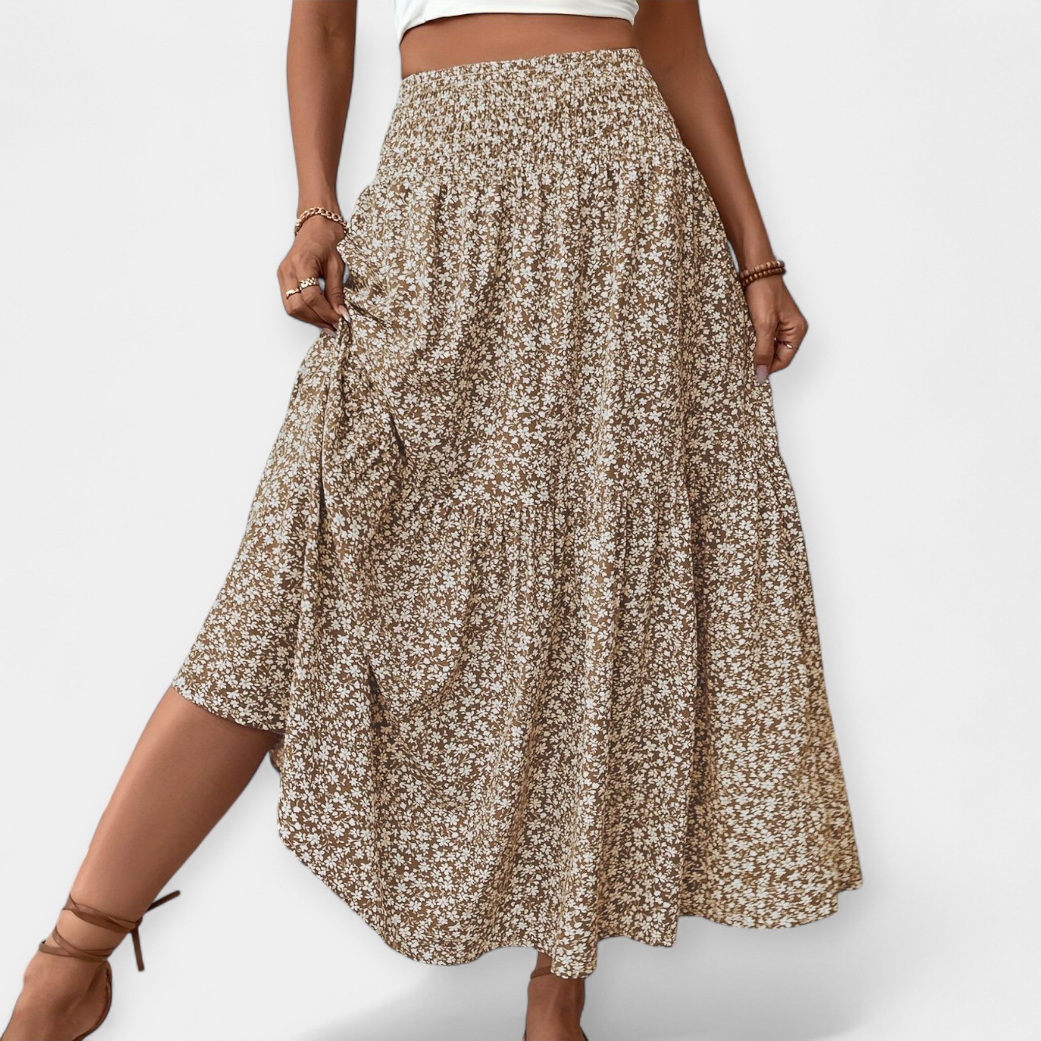 Bloemenrok – Elastische Taille