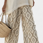 Boho Set "Renate" – Franjes & Grafische Broek