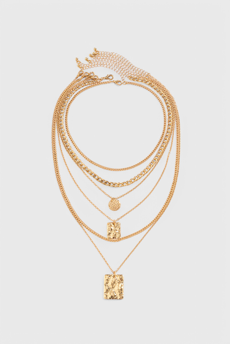 Collier – Pendentif géométrique