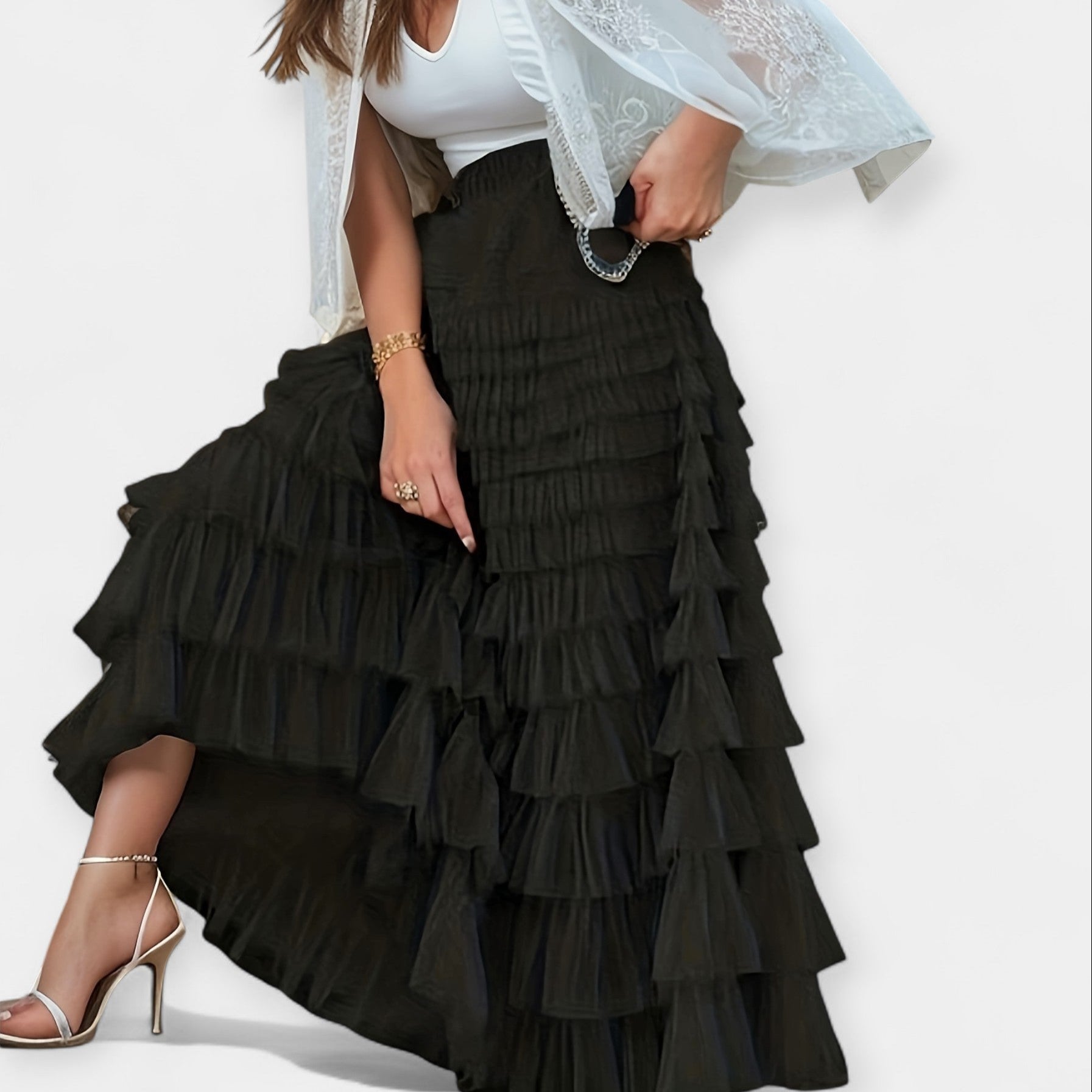 Jupe en tulle – Élégante & superposée