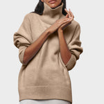 Pull "Katrin" – Oversize à Col Montant