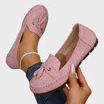 Mocassins confort "Margarethe" – Nœud vintage