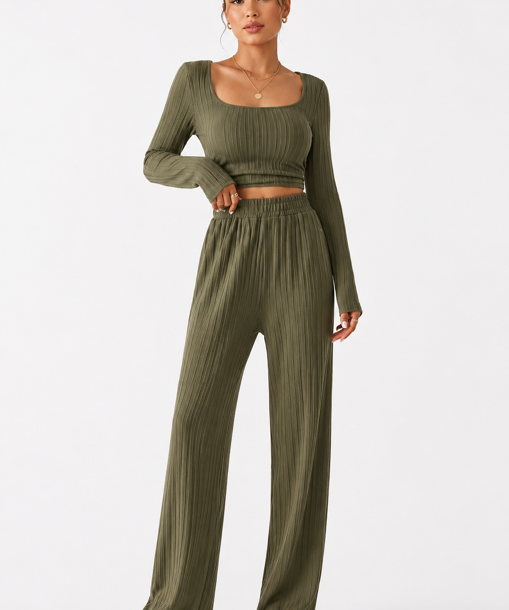 Duo-Set "Andiara" – Top & Wijde Broek