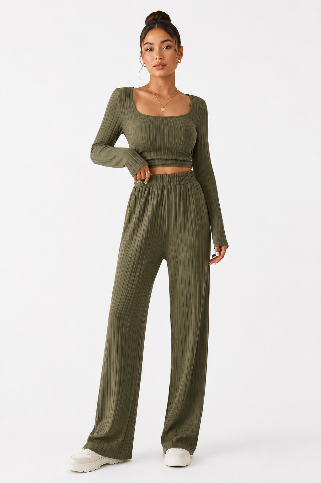 Duo-Set "Andiara" – Top & Wijde Broek