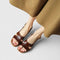 Sandales orthopédiques "Verena" – Talon carré rétro