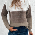 Pull "Sophie" – Manches Longues & Épaules Tombantes