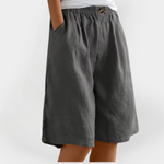 Linnen Short met Zakken