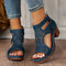 Blokhaksandalen "Bettina" – Laseruitsnijding