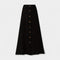 Jupe longue semi-transparente – Fente & boutons