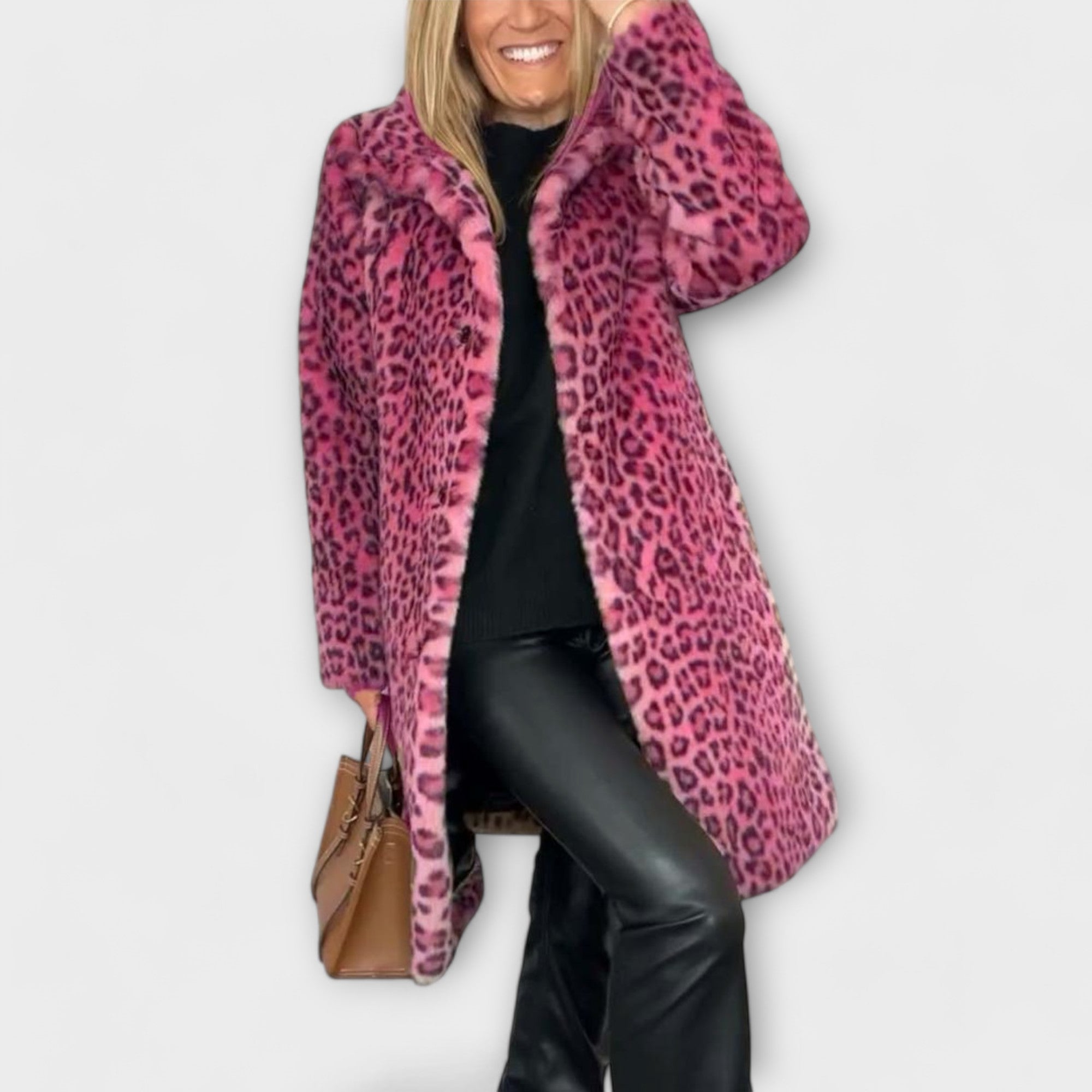Manteau "Mathilda" – Imprimé léopard