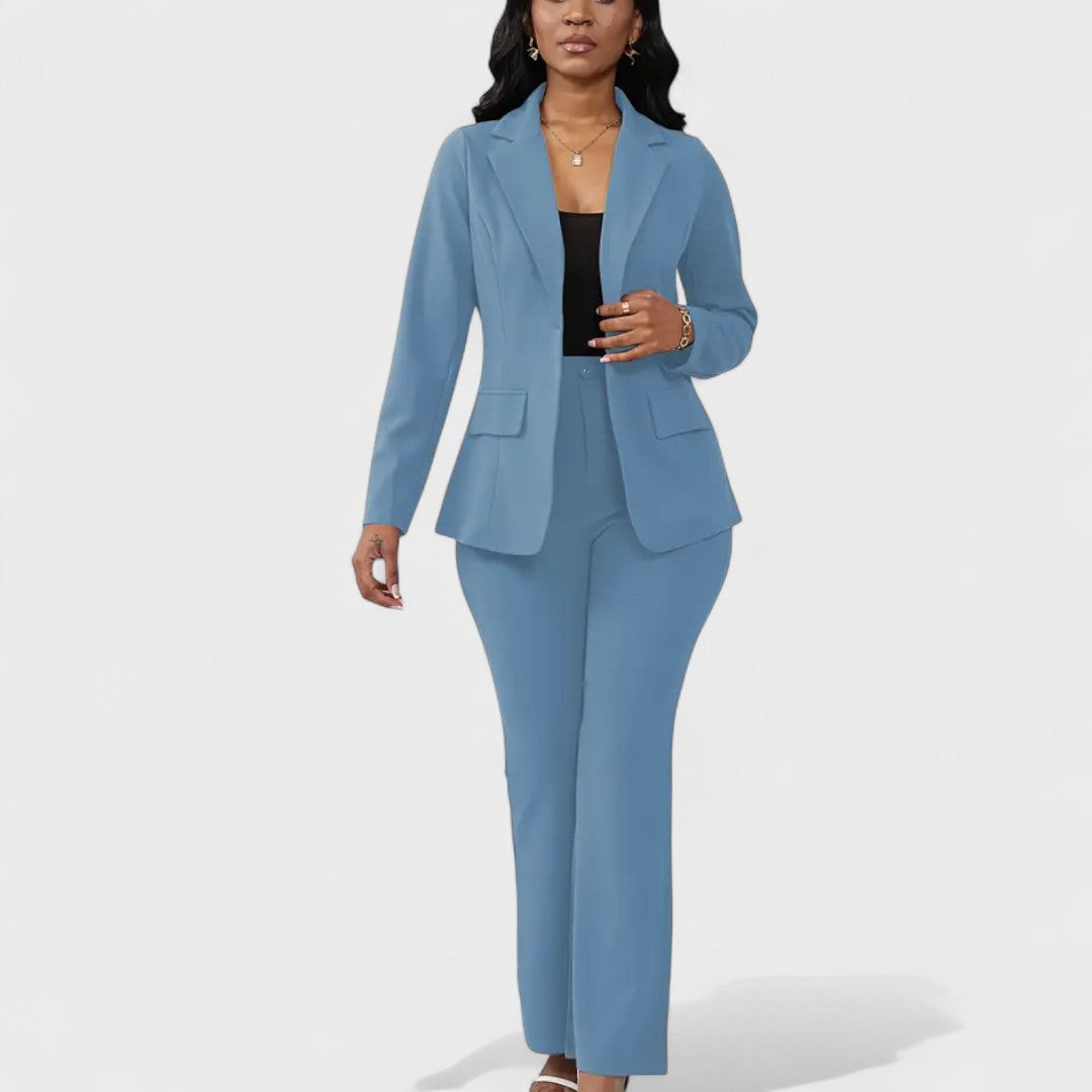 Ensemble "Sofia" – Blazer cintré & pantalon