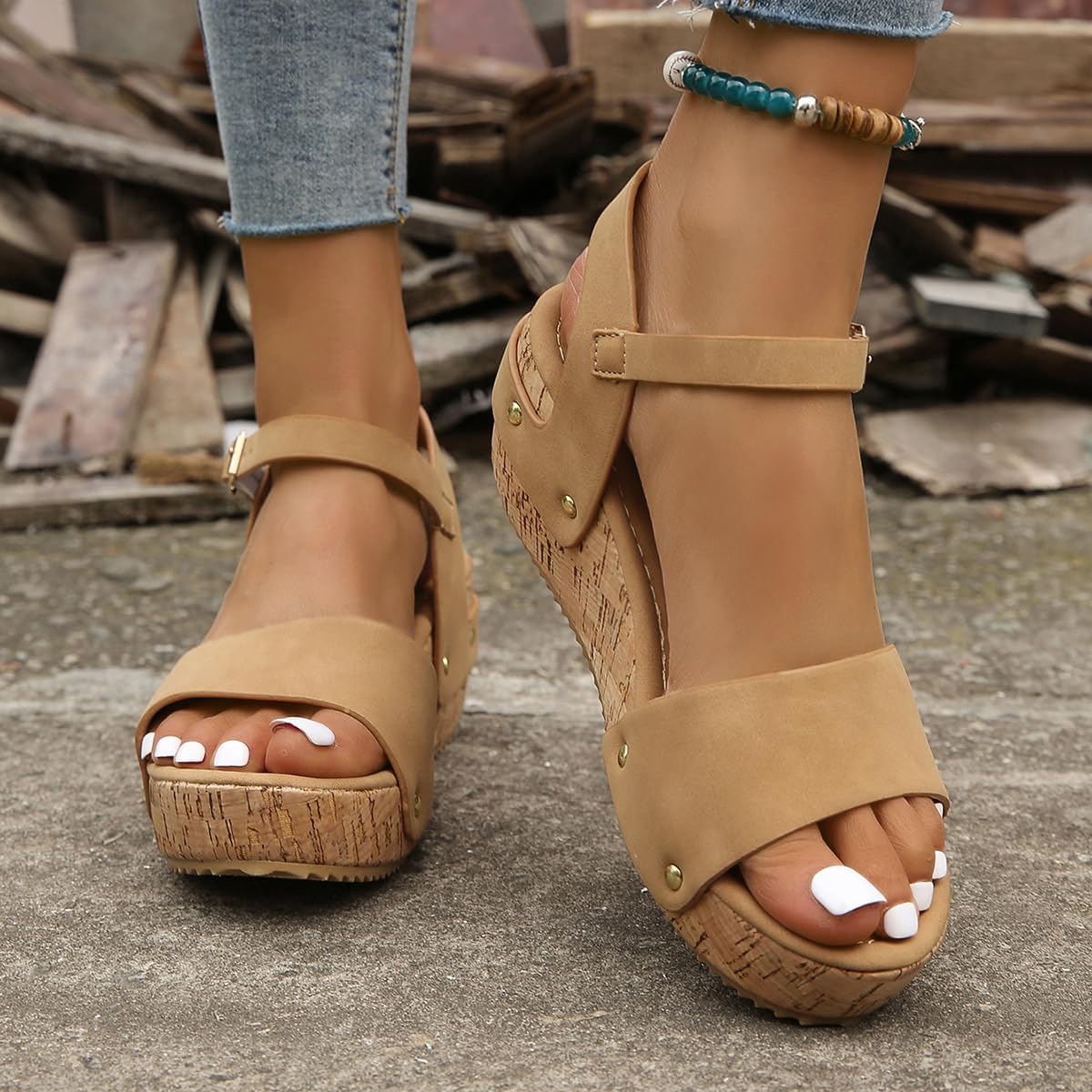 Sleehaksandalen "Martha" – Minimalistisch