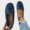 Mocassins confort "Margarethe" – Nœud vintage