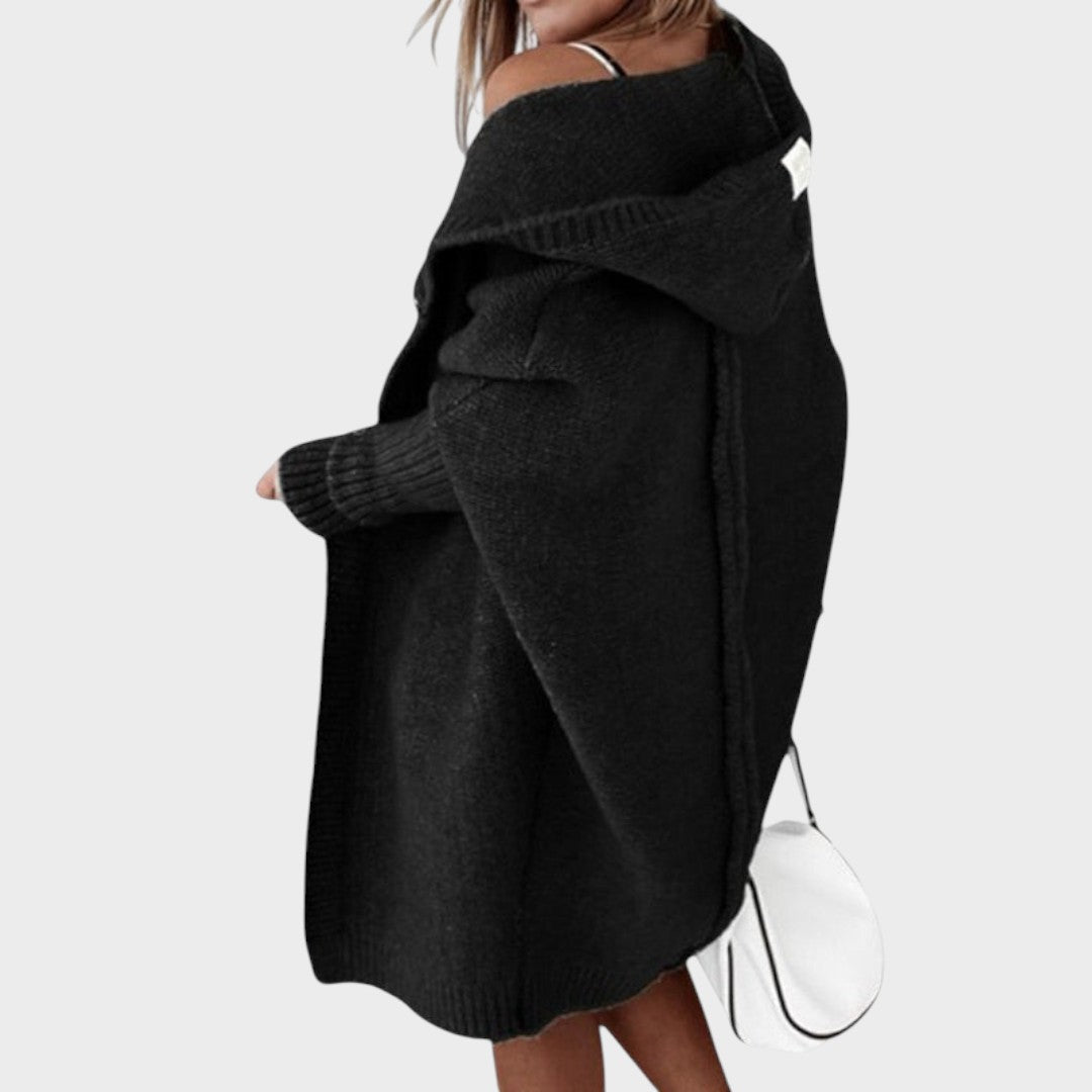 Cardigan "Elke" – Oversized met Kap