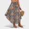 Midirok met Bloemenprint – Hoge Taille