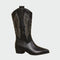 Cowboylaarzen – Leer met Verenborduursel