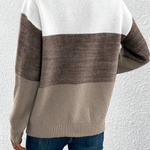 Pull "Sophie" – Manches Longues & Épaules Tombantes