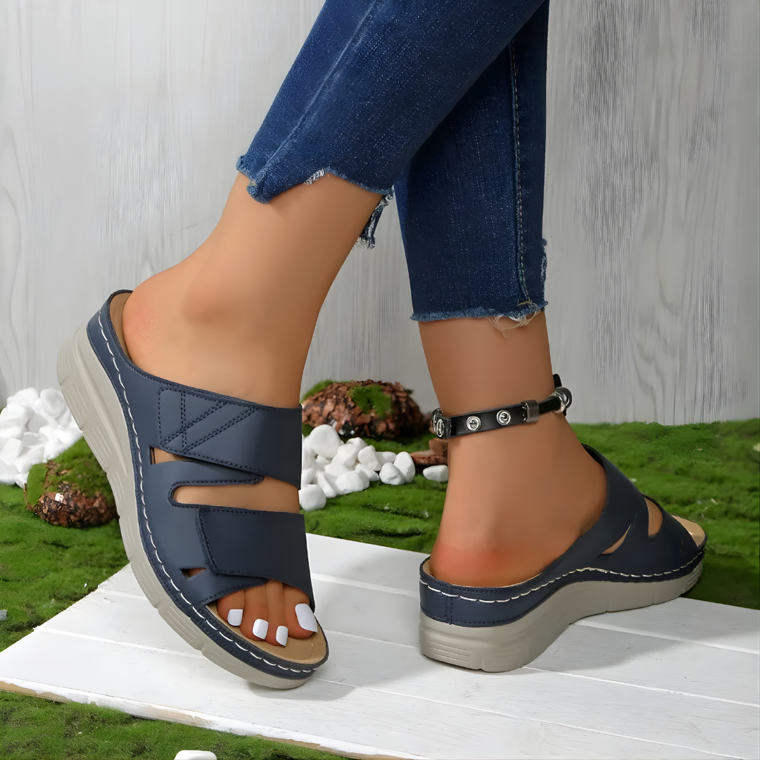 Orthopedische Sandalen "Hannah" – Comfort Riempjes