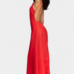 Halter-Jumpsuit "Marie" – Ramie met Wijde Pijpen