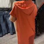 Robe sweat à capuche "Inge" – Casual