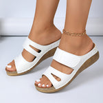 Sandales ergonomiques "Astrid" – Double bride