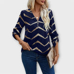 Blouse "Johanna" – Halve Rits