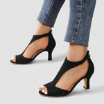 Sandalen "Camila" – Hak met Uitsparingen