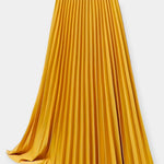 Satijnen Plooirok – Maxi