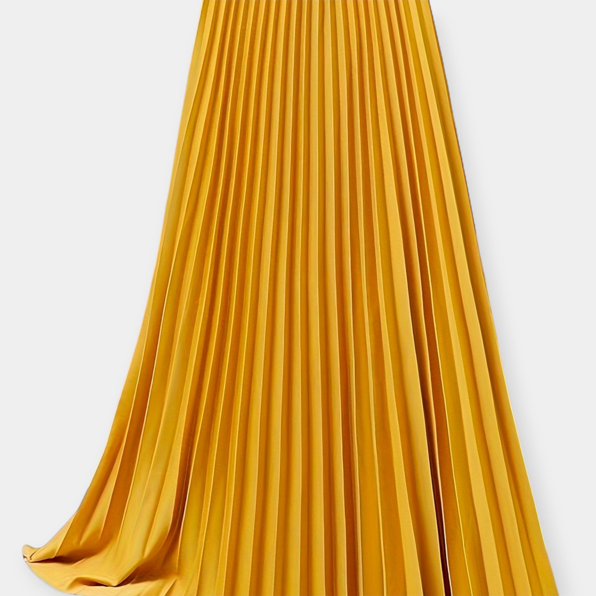 Satijnen Plooirok – Maxi