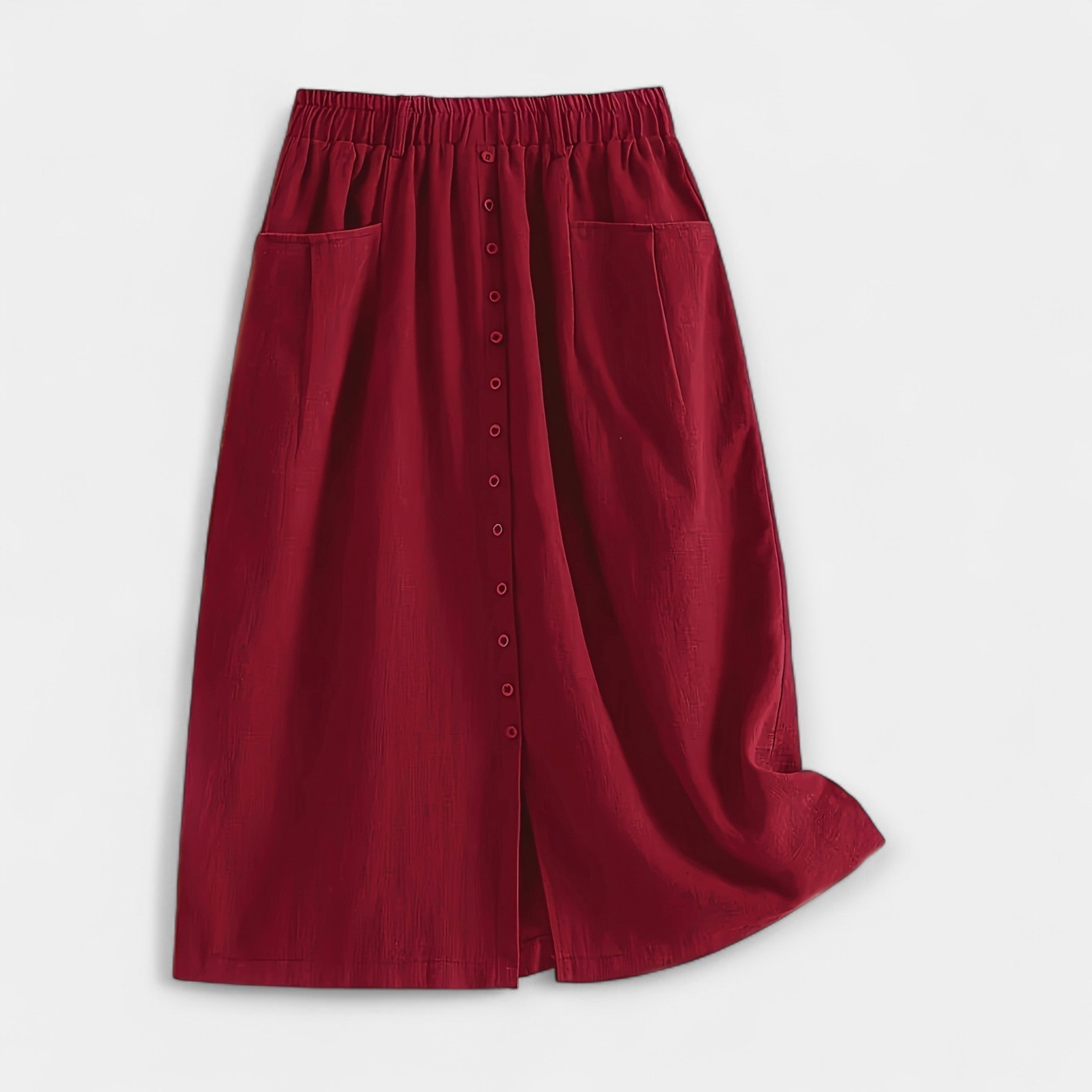 Midirok met Wassing – Linnen & Katoen