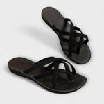 Sandalen "Eva" – Kleurrijk met Kant