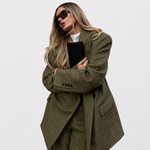 Ensemble urbain "Ana" – Blazer & pantalon large