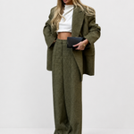 Ensemble urbain "Ana" – Blazer & pantalon large