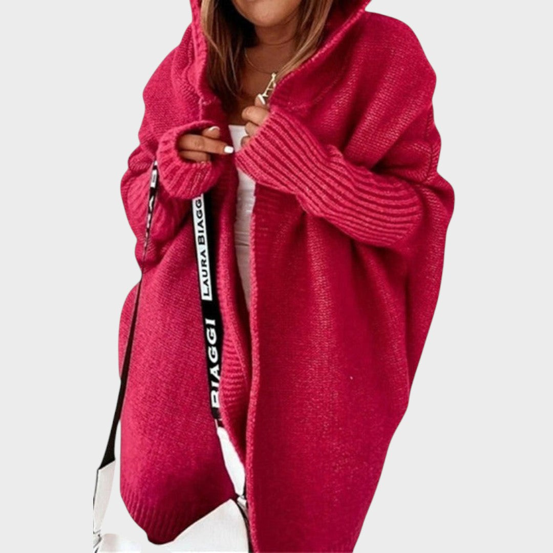Cardigan "Elke" – Oversized met Kap