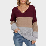 Pull "Annika" – Maille Fine Col en V