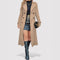 Manteau long "Merle" – Double boutonnage