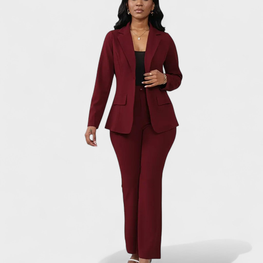Ensemble "Sofia" – Blazer cintré & pantalon